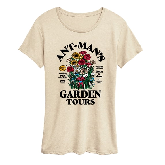 Marvel - Antman Garden Tours Women's Short Sleeve Graphic T-Shirt