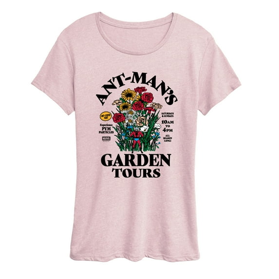 Marvel - Antman Garden Tours Women's Short Sleeve Graphic T-Shirt
