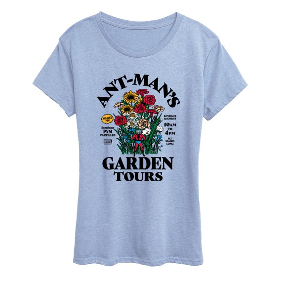 Marvel - Antman Garden Tours Women's Short Sleeve Graphic T-Shirt