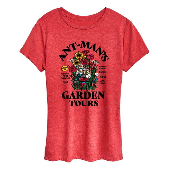 Marvel - Antman Garden Tours - Women's Short Sleeve Graphic T-Shirt