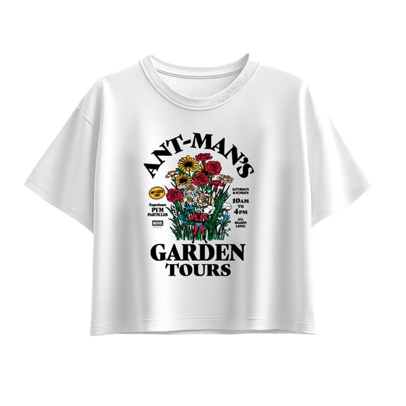Marvel - Antman Garden Tours - Youth Girl Short Sleeve Boxy Tee