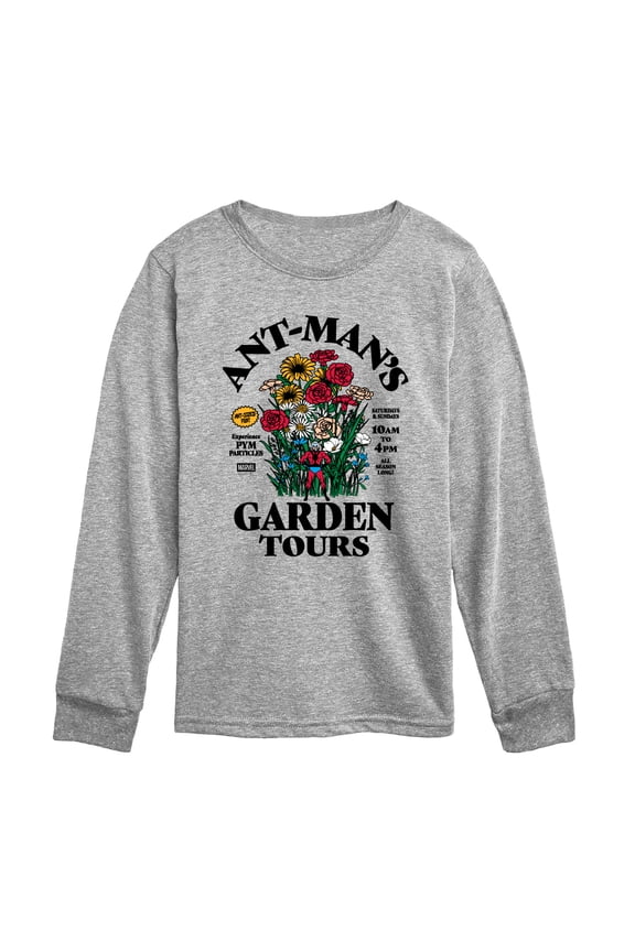 - Antman Garden Tours - Youth Long Sleeve Graphic T-Shirt