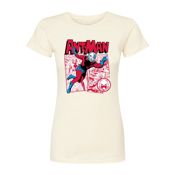 Marvel - Antman Retro - Juniors Fitted Graphic T-Shirt
