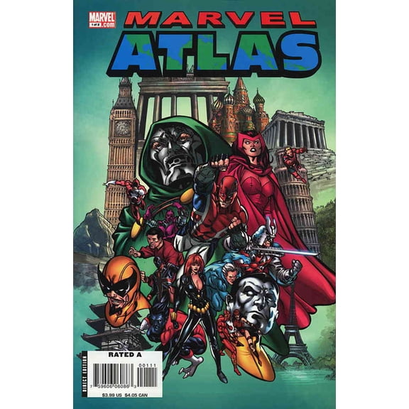 Marvel Atlas #1 VF ; Marvel Comic Book