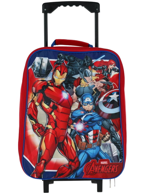 Avengers 15" Collapsible Wheeled Pilot Case - Small Rolling Luggage