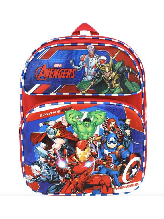 Marvel Avengers 16" School 3D Backpack
