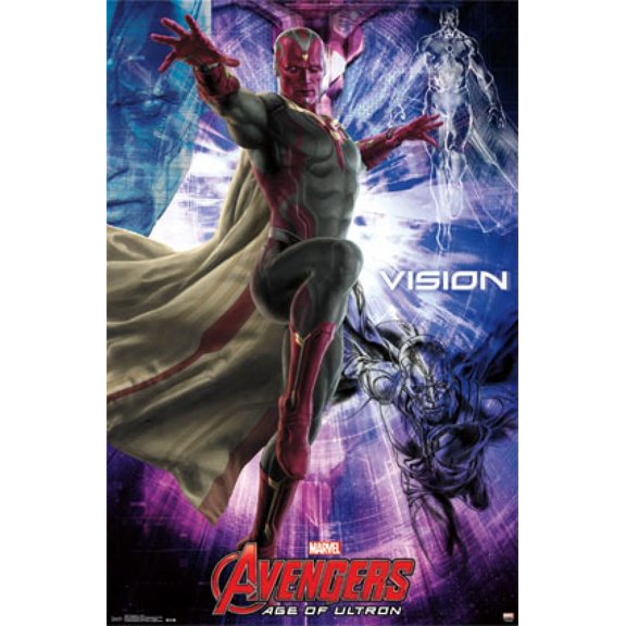 Marvel Avengers 2 Age of Ultron - Vision Poster Print (24 x 36)