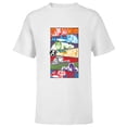 thumbnail image 1 of Marvel Avengers 60th Anniversary Classic Color Slices Retro- Short Sleeve T-Shirt for Kids - Customized-White, 1 of 5
