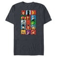 thumbnail image 1 of Marvel Avengers 60th Anniversary Since 1963 Classic Grid- Short Sleeve Blended T-Shirt for Adults - Customized-Denim Snow Heather, 1 of 5