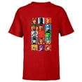 thumbnail image 1 of Marvel Avengers 60th Anniversary Since 1963 Classic Grid- Short Sleeve T-Shirt for Kids - Customized-Red, 1 of 5