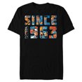 thumbnail image 1 of Marvel Avengers 60th Anniversary Since 1963 Retro Classic- Short Sleeve Blended T-Shirt for Adults - Customized-Black, 1 of 5