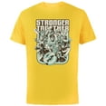 thumbnail image 1 of Marvel Avengers 60th Anniversary Stronger Together Retro- Short Sleeve Cotton T-Shirt for Adults - Customized-Yellow, 1 of 5