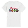 thumbnail image 1 of Marvel - Avengers 8 Bit - Men's Short Sleeve Graphic T-Shirt, 1 of 4