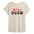 thumbnail image 1 of Marvel - Avengers 8 Bit - Women's Oversized Graphic T-Shirt, 1 of 4
