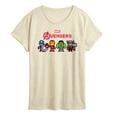 thumbnail image 1 of Marvel - Avengers 8 Bit - Women's Short Sleeve Graphic T-Shirt, 1 of 4