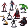 thumbnail image 1 of Marvel Avengers 8-Piece PVC Figure Play Set, 1 of 3