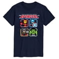 thumbnail image 1 of Marvel - Avengers 8Bit - Men's Short Sleeve Graphic T-Shirt, 1 of 4