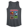 thumbnail image 1 of Marvel - Avengers 8Bit - Women's Raceback Geaphic Tank Top, 1 of 4
