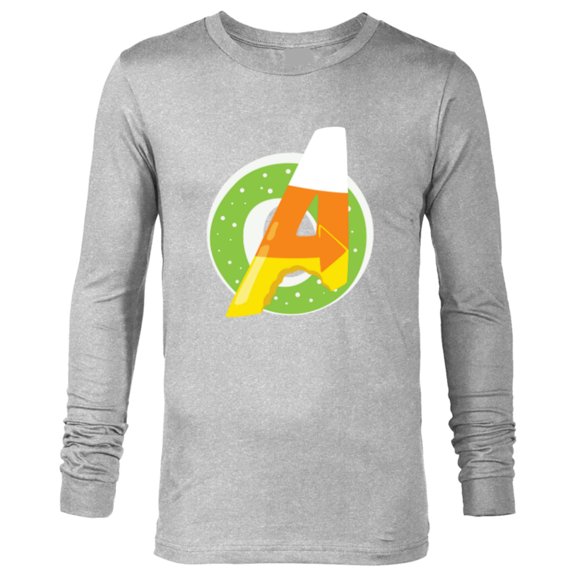 Marvel Avengers A Candy Halloween - Long Sleeve T-Shirt for Men - Customized-Athletic Heather