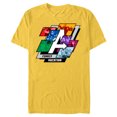 thumbnail image 1 of Marvel Avengers A-Logo Family Vacation Trip Travel - Short Sleeve Blended T-Shirt for Adults - Customized-Yellow, 1 of 5