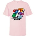 thumbnail image 1 of Marvel Avengers A-Logo Family Vacation Trip Travel - Short Sleeve T-Shirt for Kids - Customized-Soft Pink, 1 of 5