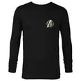 thumbnail image 1 of Marvel Avengers A-Logo Icon Bronze Super Fancy Steampunk - Long Sleeve T-Shirt for Men - Customized-Black, 1 of 5