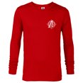 thumbnail image 1 of Marvel Avengers A-Logo Icon White Super Fancy Steampunk - Long Sleeve T-Shirt for Men - Customized-New Red, 1 of 5