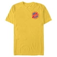 thumbnail image 1 of Marvel Avengers A-Logo Icon and Super Hero Names - Short Sleeve Blended T-Shirt for Adults - Customized-Yellow, 1 of 5