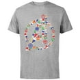 thumbnail image 1 of Marvel Avengers A Logo Symbol Holiday Christmas Icons - Short Sleeve Cotton T-Shirt for Adults - Customized-Athletic Heather, 1 of 5