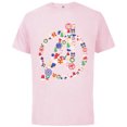 thumbnail image 1 of Marvel Avengers A Logo Symbol Holiday Christmas Icons - Short Sleeve Cotton T-Shirt for Adults - Customized-Soft Pink, 1 of 5