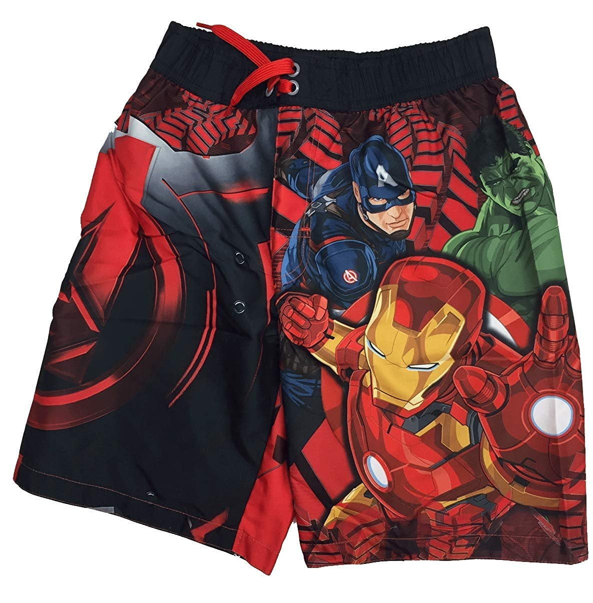 Marvel Avengers Age of Ultron Boys Swim Shorts Size 8