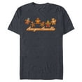 thumbnail image 1 of Marvel Avengers Assemble Gingerbread Cookies Holiday - Short Sleeve Blended T-Shirt for Adults - Customized-Navy Heather, 1 of 5