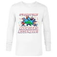 thumbnail image 1 of Marvel Avengers Assemble It’s Party Time Toony Birthday - Long Sleeve T-Shirt for Men - Customized-White, 1 of 5