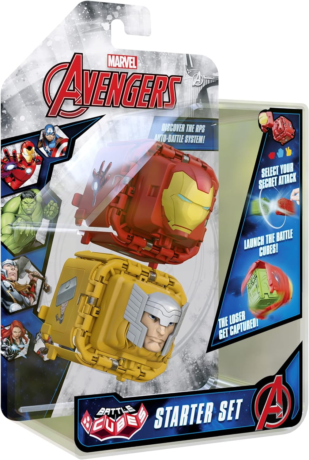 Battle Cubes Marvel Hulk Y Viuda Negra | Figuras Y Robots