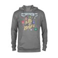 thumbnail image 1 of Marvel Avengers Be Merry and Bright Holiday Standard - Pullover Hoodie for Adults – Customized-Graphite Heather, 1 of 5