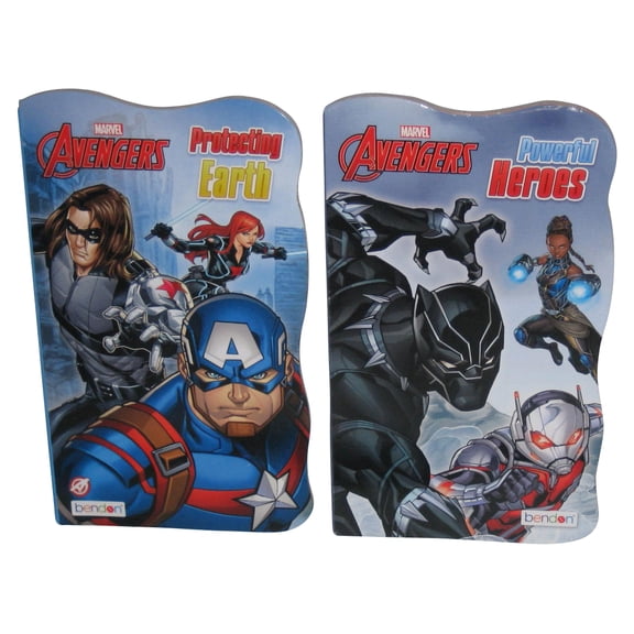 Marvel Avengers Bendon Hardcover Book Lot - (Protecting Earth & Powerful Heroes)