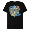 thumbnail image 1 of Marvel Avengers Beyond Earth’s Mightiest 60th Retro Faces- Short Sleeve Blended T-Shirt for Adults - Customized-Black, 1 of 5