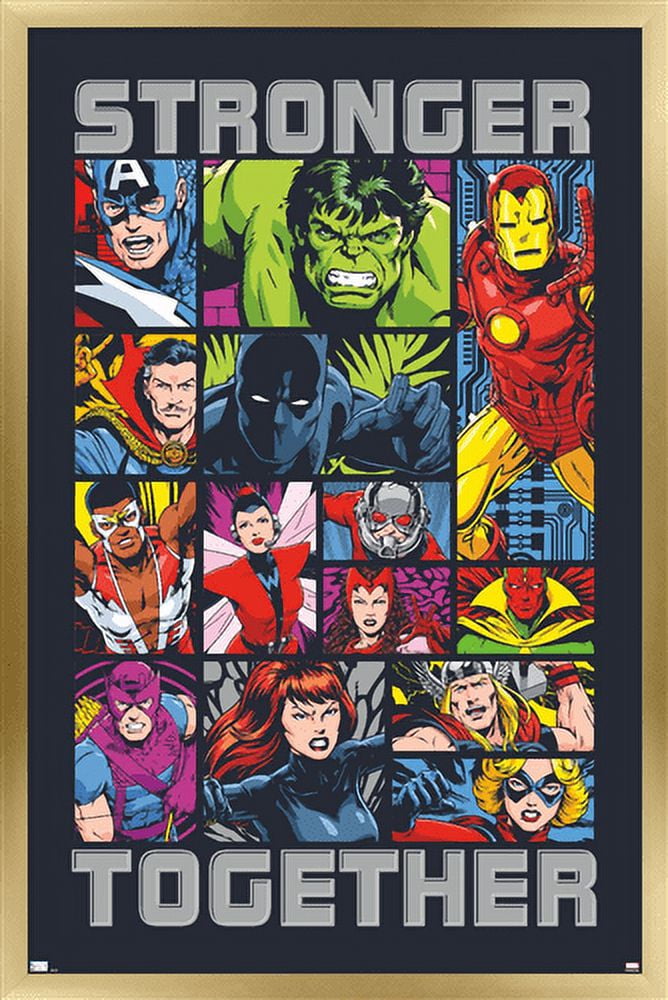 Poster Avengers #329 Sur Toile – Marvel Comic Book Art Print – Sans Cadre