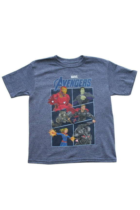 Marvel Avengers Big Boy's T-Shirt S (8)