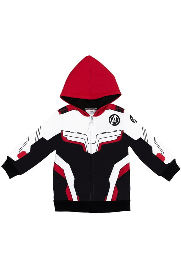 Avengers Big Boys Zip Up Hoodie Toddler to Big Kid