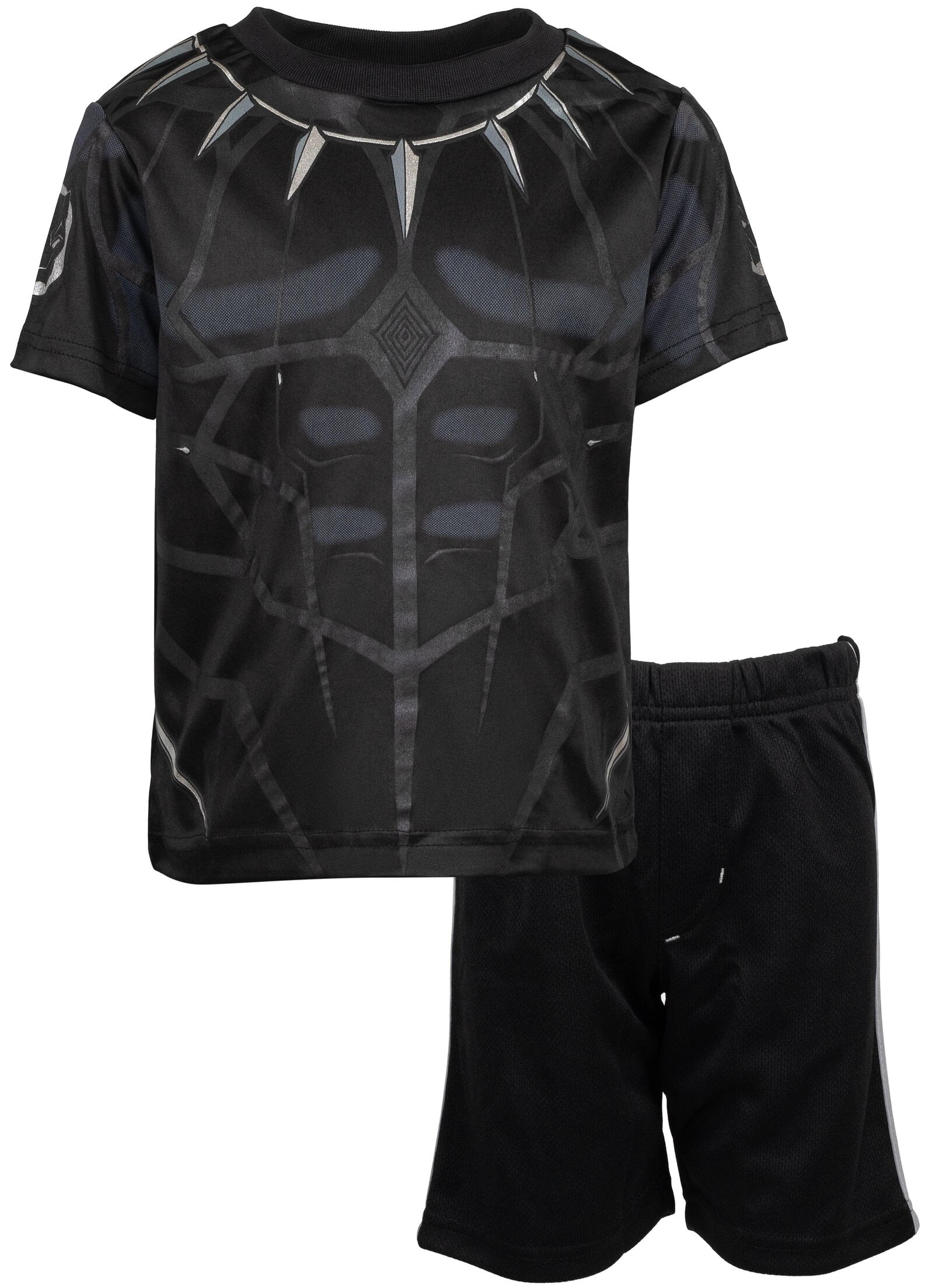 boys black panther t shirt