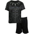 thumbnail image 1 of Marvel Avengers Black Panther Big Boys T-Shirt and Shorts Outfit Set Toddler to Big Kid, 1 of 5