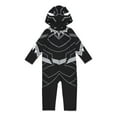 thumbnail image 1 of Marvel Avengers Black Panther Little Boys Zip Up Cosplay Coverall, 1 of 5