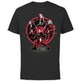 thumbnail image 1 of Marvel Avengers Black Widow Multiplied - Short Sleeve Cotton T-Shirt for Adults - Customized-Black, 1 of 5