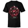 thumbnail image 1 of Marvel Avengers Black Widow Multiplied - Short Sleeve T-Shirt for Kids - Customized-Black, 1 of 5