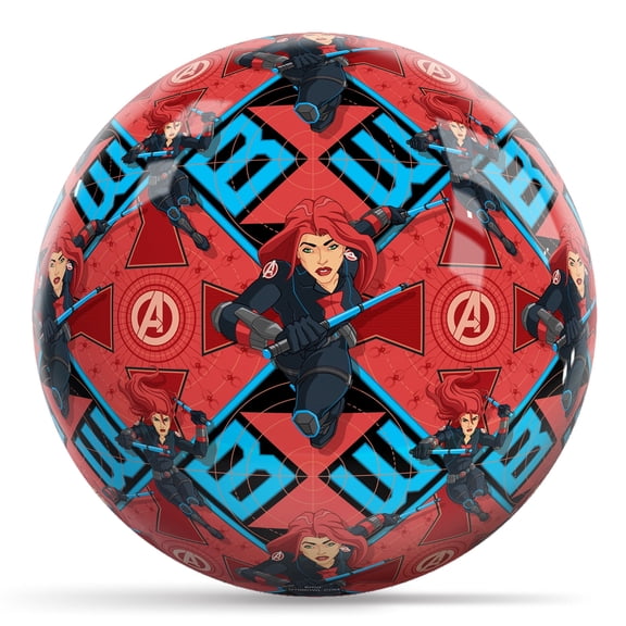 Marvel - Avengers - Black Widow Pattern 10lb Bowling Ball