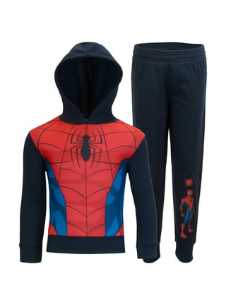 Jogging Spiderman enfant bleu