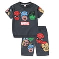 thumbnail image 1 of Marvel Avengers Boys French Terry T-Shirt and Shorts (Boys), 2 Piece Set, Sizes 3T-10, 1 of 7