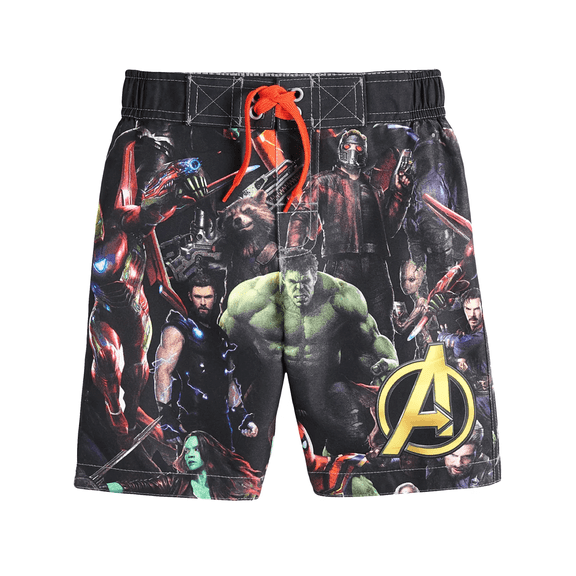 Marvel Avengers Boys' Infinity War Swim Trunks (Little Boys)