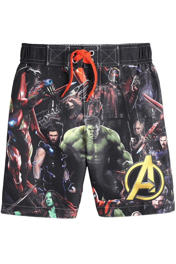Avengers Boys' Infinity War Swim Trunks (Little Boys)